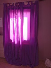 tenda camera da letto due pannelli 140×290 ognuno