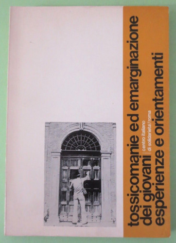 Tossicomanie emarginazione - ed,