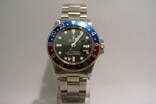 Rolex gmt master 1675 - master, aÑo