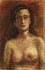 FIGURA FEMMINILE A SENO NUDO -