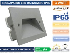 SEGNAPASSO LED RETTANGOLARE