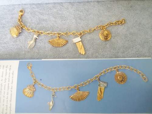 Bracciale charm moda vintage - bracciale,