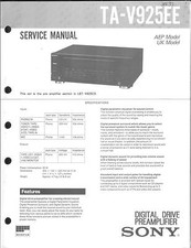 Sony Manuale di servizio