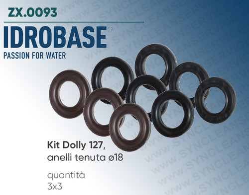 Kit dolly 127 - kit, idrobase