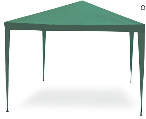 Gazebo verde 3x4 - m, struttura