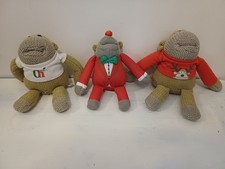 3 X PGTips Scimmia Peluche