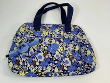 Borsa Kipling viola floreale a