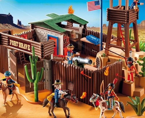 Playmobil western fort - /,