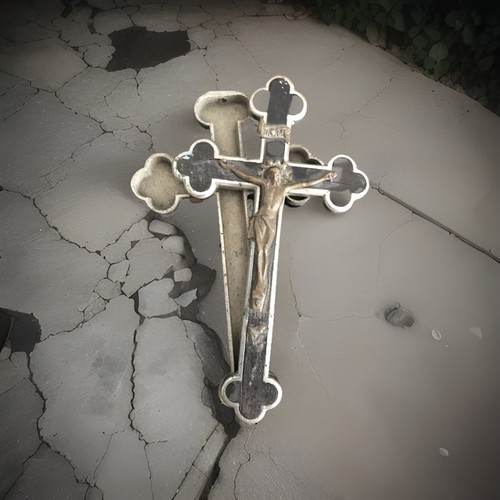 Grande reliquiario crocifisso - grande,