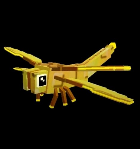 Golden dragonfly grow garden - grow,