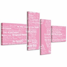 Quadro Moderno 200 x 100 cm Stampa su Tela Canvas 4pz Freddy mercury remember II