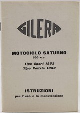 uso manutenzione gilera