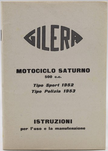 Uso manutenzione gilera - uso,