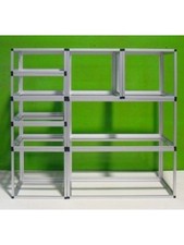 Profilo alluminio per scaffali - alluminio,