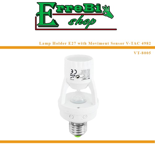 Portalampada e27 ip20 con - portalampada,