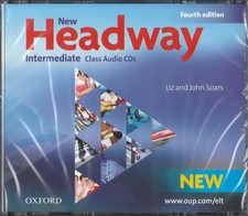 NEW HEADWAY Intermediate 4TH EDITION Class Audio CD's 0194768694 @ NEW & SEALED