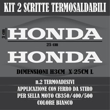 Adesivo Termosaldabile scritta