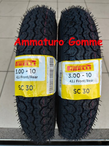 Coppia 42j pirelli sc - 3.00-10,