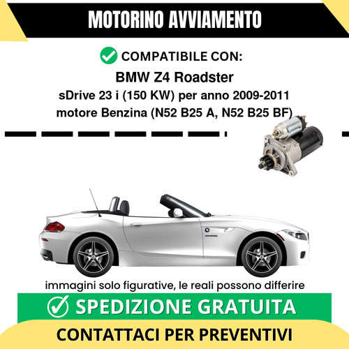 Motorino avviamento bmw - motorino,