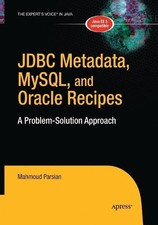 JDBC Metadata, MySQL, and Oracle Recipes - 9781484220955
