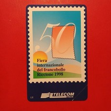Scheda telefonica fiera - scheda,