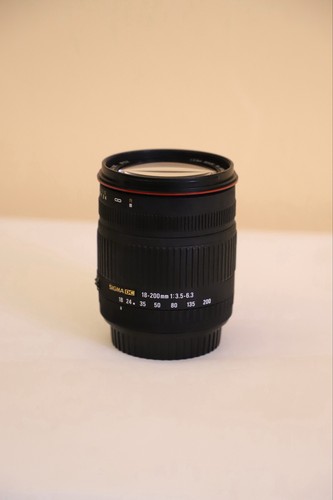 Sigma obiettivo zoom - 18-200, mm