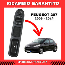 Pulsantiera PEUGEOT 207 Interruttore Pulsanti Alzacristallo Sinistro Alzavetri
