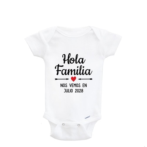 Body neonato hola familia - body,