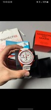 OMEGA × Swatch MISSION TO MARS, 39-42 mm. Ottime condizioni con scontrino