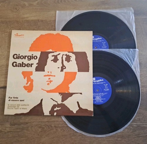 2lp gatefold giorgio gaber - gaber,