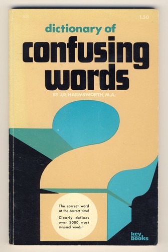 Dictionary confusing words - dictionary,