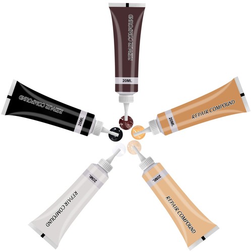 Kit riparazione pelle - riparazione, di