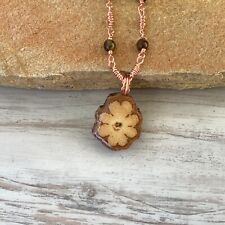 collana con ciondolo ayahuasca