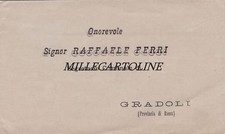 GRADOLI: On. Raffaele Ferri 