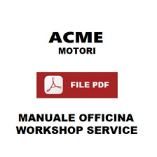 Motore ACME A180 A220 Workshop