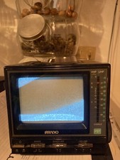 ? Tv IRRADIO Cinescopio televisore portatile Schermo Piatto il Formica Vintage