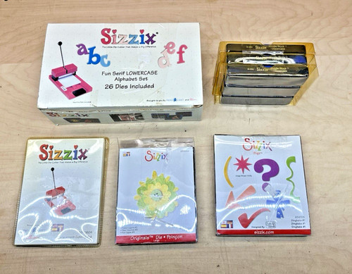 Lotto sizzix alfabeti - (2),
