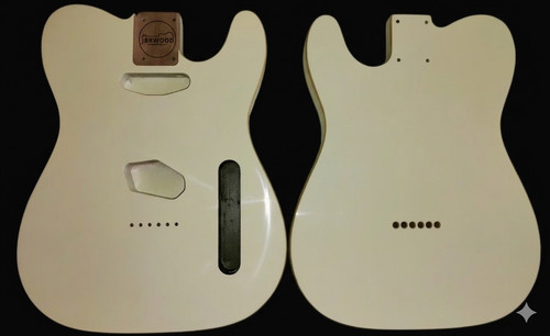 Telecaster body olympic - , white
