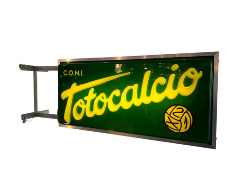 Insegna vintage totocalcio - insegna,