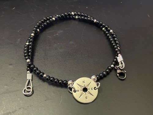 Collana acciaio inox - acciaio, da
