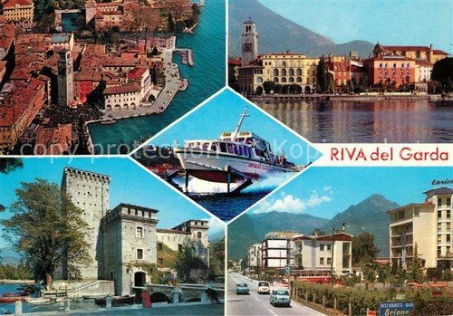 Riva del garda vedute - garda, parziali