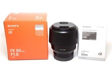 OBIETTIVO SONY FE 85MM F1.8 COME NUOVO