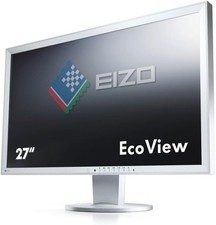 EIZO FlexScan EV2736W-GY 27" WQHD monitor LCD DVI-D DP buono