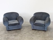 Poltrona (2) - Legno, Tessuto, Velluto