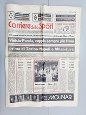 CORRIERE DELLO SPORT 10 NOVEMBRE 1975 PANATTA VINCE STOCCOLMA - JUVENTUS -NAPOLI