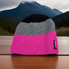 Gerry Beanie rosa grigio nero 