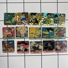 Lotto 15 Staks Dragon Ball Z Panini 2000 – con 5 Prisma foil