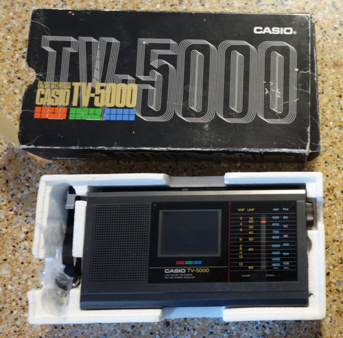 Casio 5000 televisore - casio, tv-5000