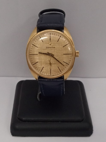 1960 zenith 18k gold - (ma2),
