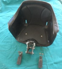 Seggiolino bimbi +pedali  poggiapiedi - old bike  bianchi legnano